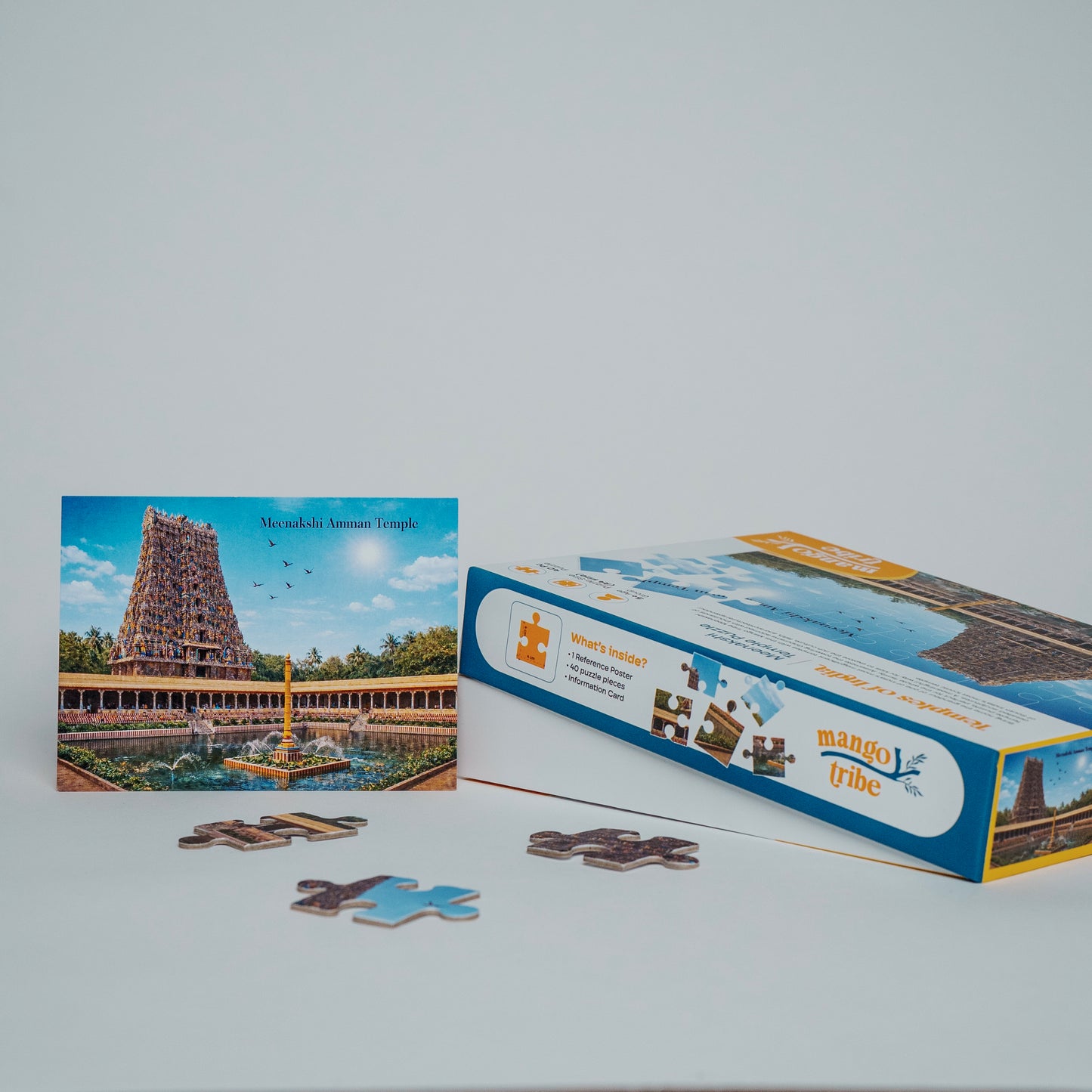 Meenakshi Temple Puzzle - Temples of India (40 piece)