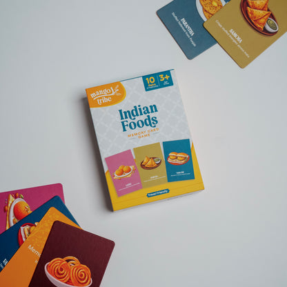 Indian Foods - Memory Card Games
