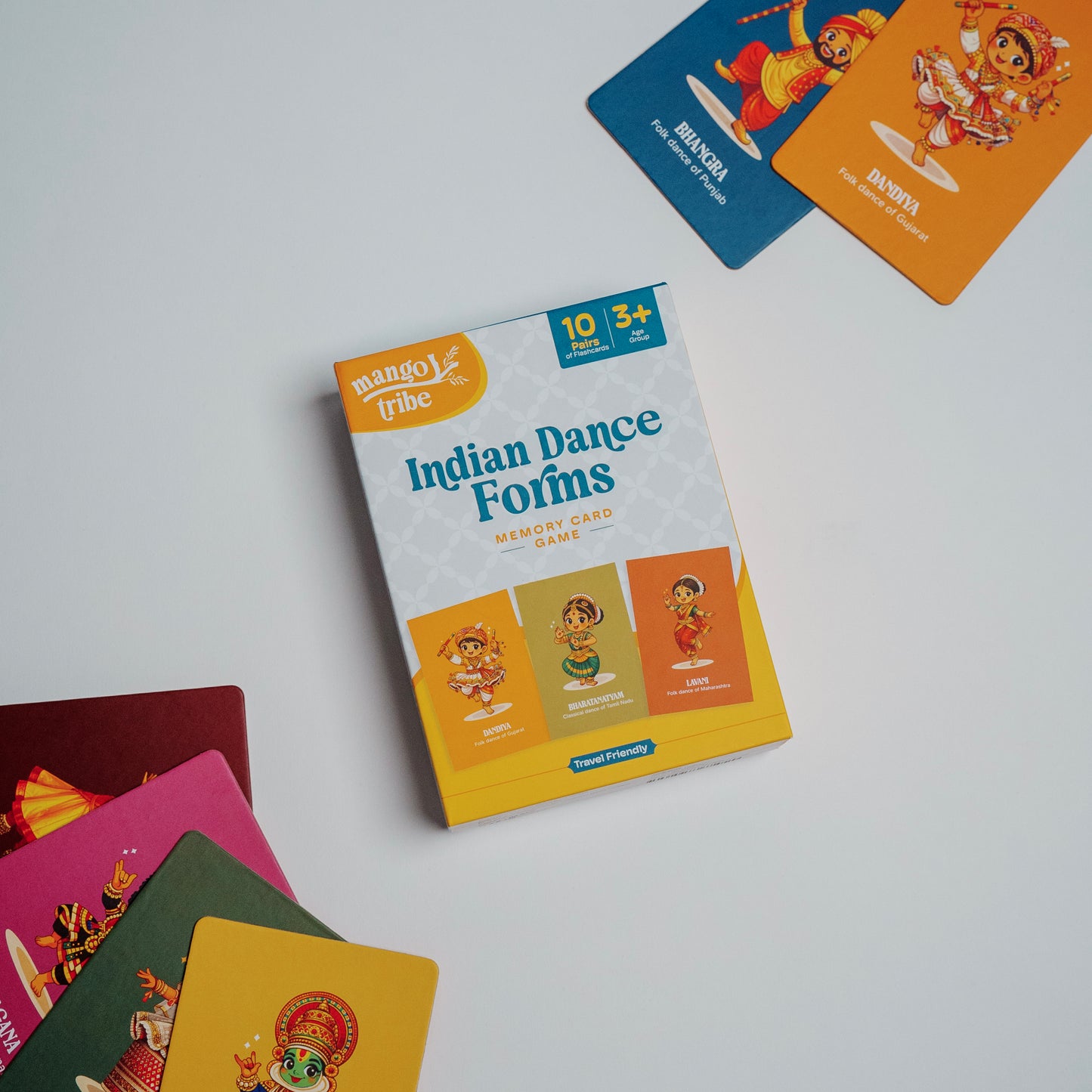 Indian Dance Forms - Memory Card Games