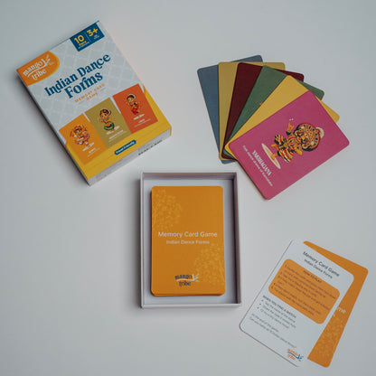 Indian Dance Forms - Memory Card Games