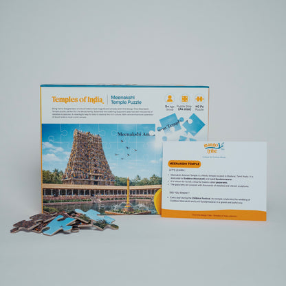 Meenakshi Temple Puzzle - Temples of India (40 piece)