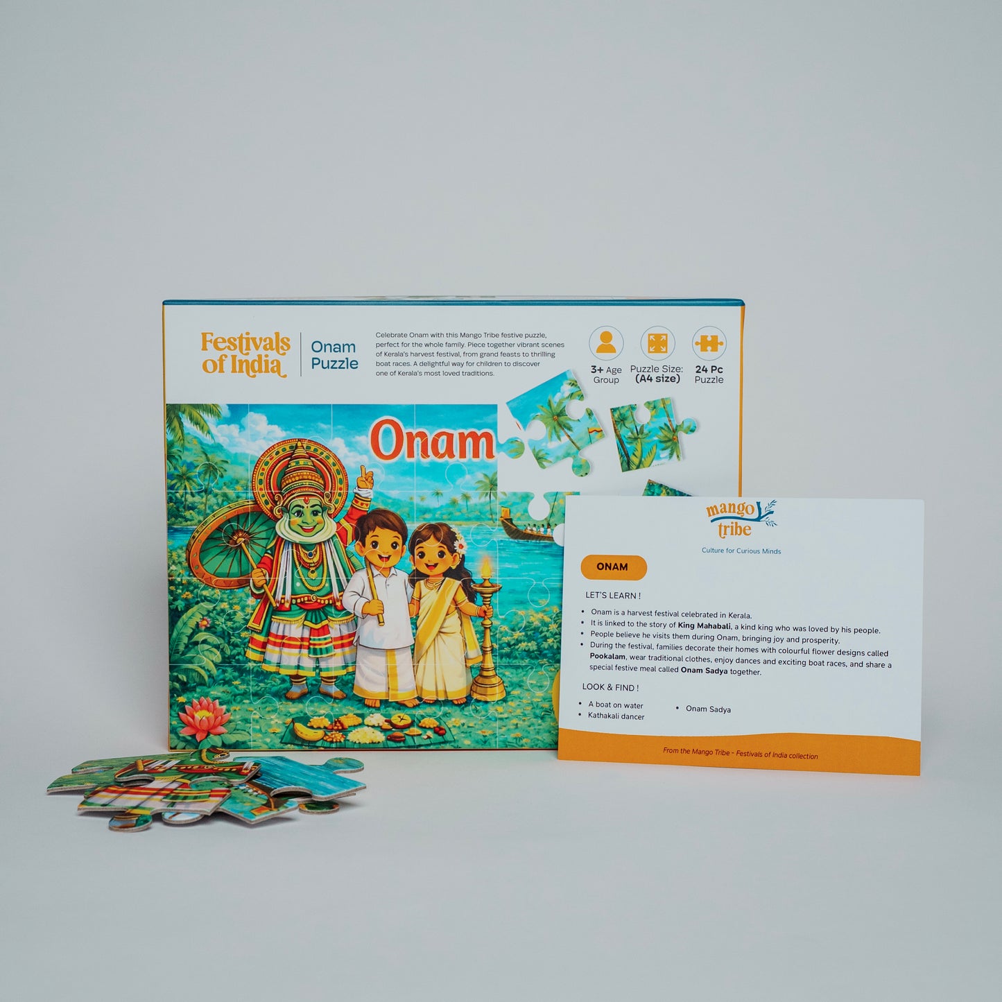 Onam Puzzle - Festivals of India (24 piece)