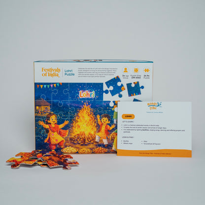 Lohri Puzzle - Festivals of India (24 piece)