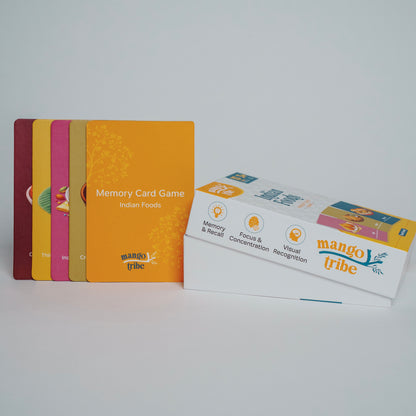 Indian Foods - Memory Card Games