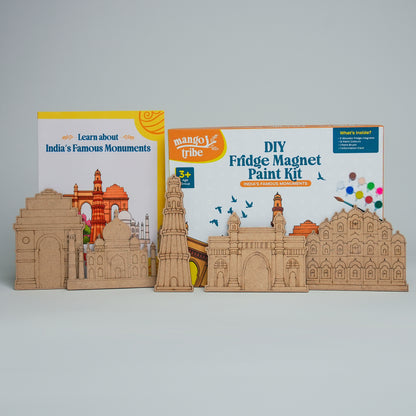 Indian Monuments - Fridge Magnet Paint Kit