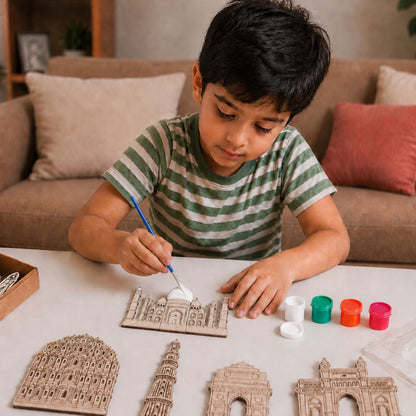 Indian Monuments - Fridge Magnet Paint Kit